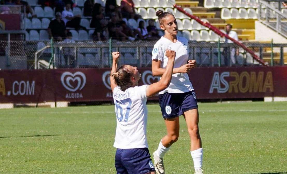 Il Napoli Femminile sfida la Roma. Giorndano: «Loro di grande livello»