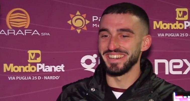 Niente partita dell'ex per Guadalupi: il centrocapista del Nardò out col Gravina