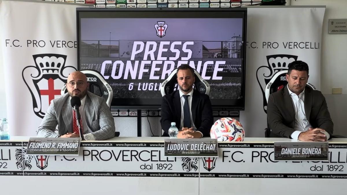 Pro Vercelli, Fimmanò sul mercato: «Ecco come alziamo l'asticella»