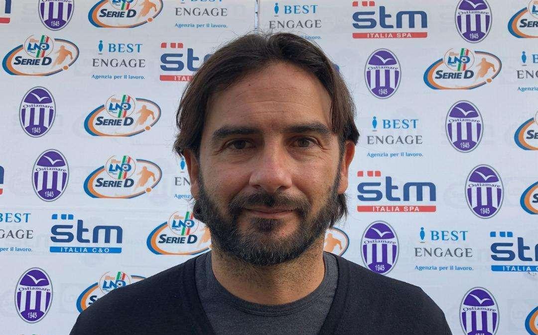 Ostiamare, le prime parole di mister De Angelis: “Ambiente sereno, la classifica non è veritiera”