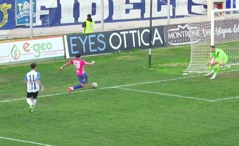 Fidelis Andria vincente sul Fasano ma tanti dubbi sul gol di Jallow