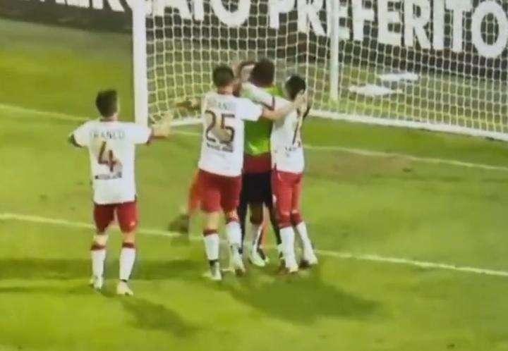 La Turris batte il Palermo con un eurogol di Pandolfi: «Siamo un gruppo unito»