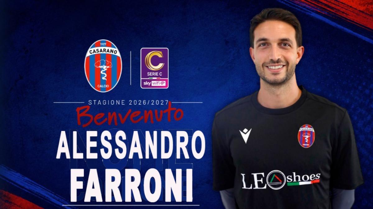 Il Casarano blinda la porta: arriva Farroni