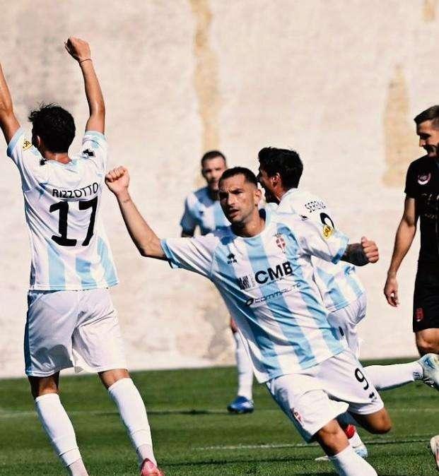Il Treviso parte col botto: una tripletta di Scotto stende il Portogruaro in una partita ricca di gol