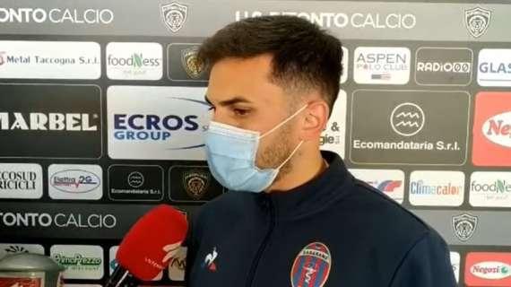 Casarano, Ficara: «Sono ancora al 70%, ieri vittoria fondamentale»