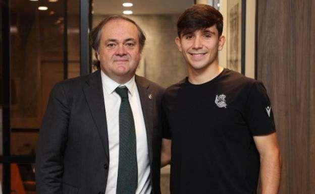 Real Sociedad, prolungato il contratto del talento  Pablo Marín 
