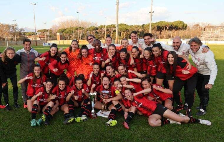 Trionfo-bis del Milan alla Viareggio Women’s Cup: battuta 4-0 la Rappresentativa Under 19 LND