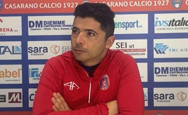 Casarano, Costantino: «Col Lavello dobbiamo approcciare bene. Loro lottano e non mollano»