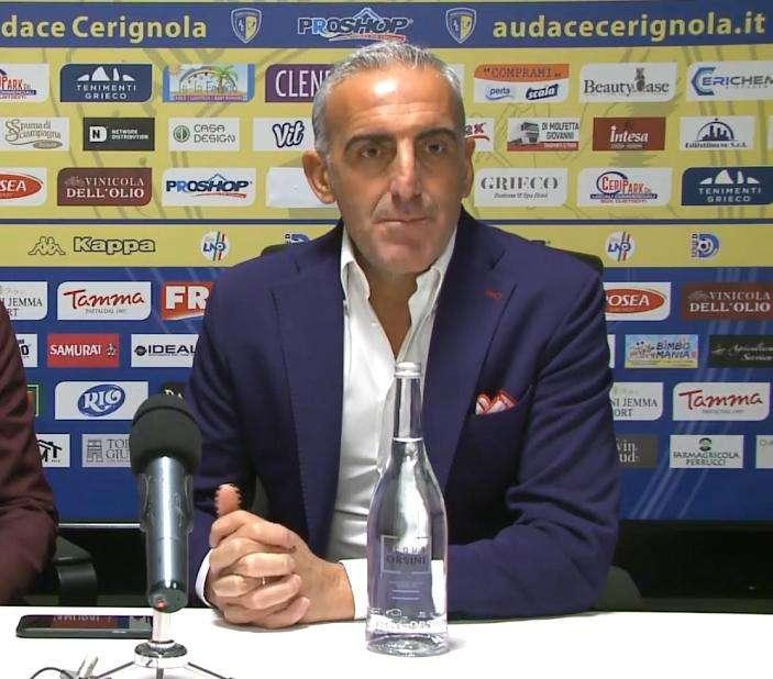 Audace Cerignola, si presenta Feola: «Qui in cinque minuti. Questa squadra farà grandi cose»