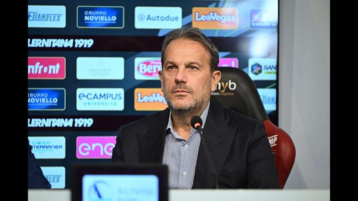«Contano i punti e siamo stati praticamente sempre primi in classifica»: Faggiano attacca i disfattisti e blinda la Salernitana