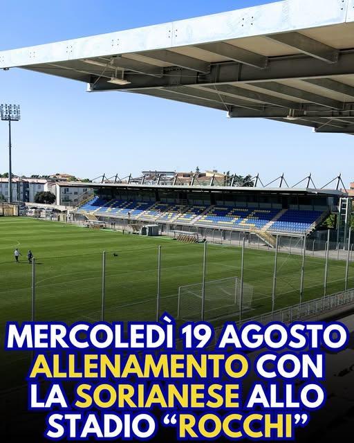 Viterbese, test al "Rocchi" contro la Sorianese prima dell'esordio in Coppa Italia