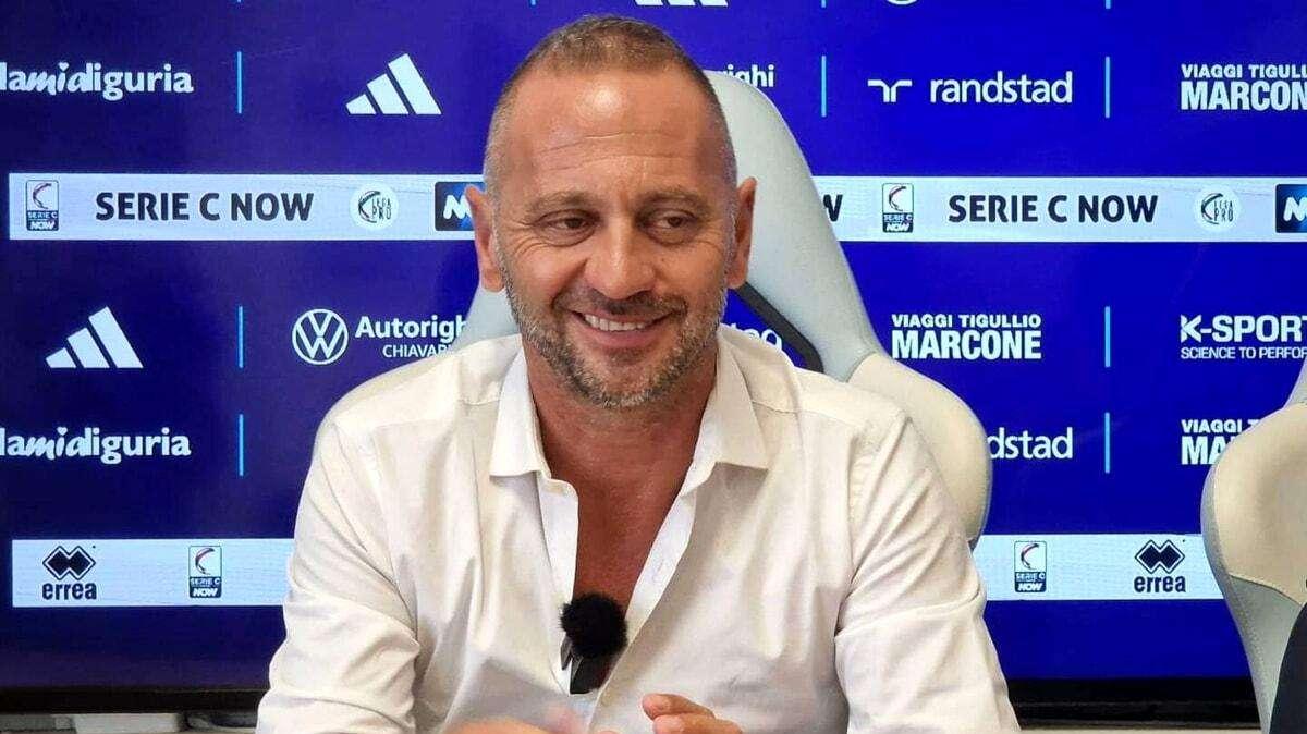 Virtus Entella, mister Gallo: «Dobbiamo dare il massimo perché questi punti sono vitali»