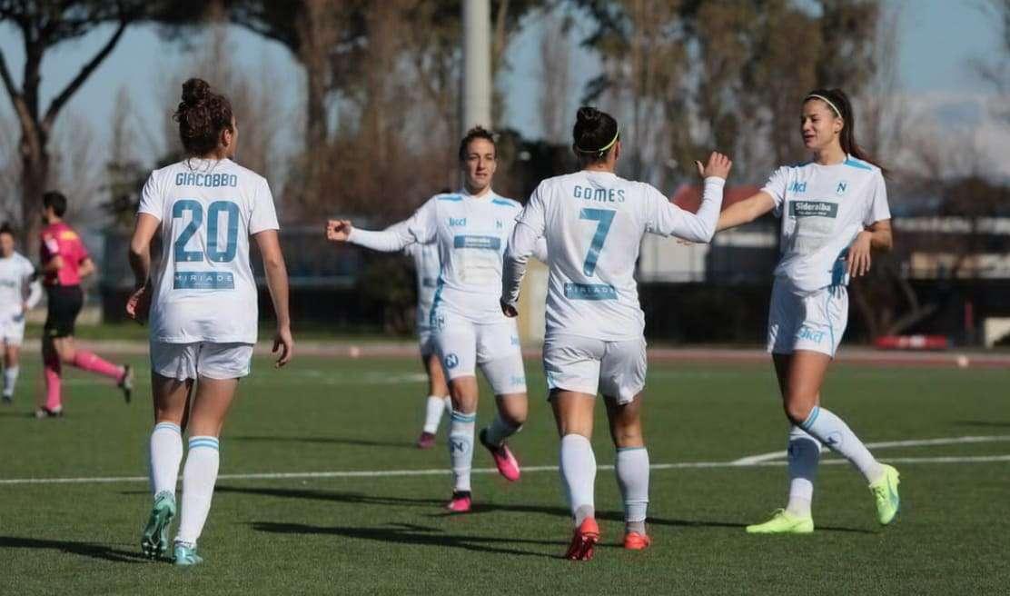 Il Napoli Femminile travolge il Tavagnacco e dice 33