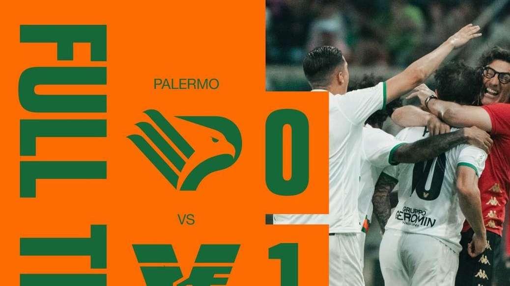 Il Venezia vince di misura in casa del Palermo e si aggiudica il primo round Play-off