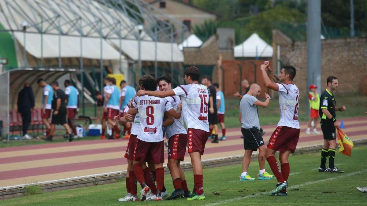 Nessuna sorpresa al Comunale: l'Arezzo supera il Terranuova Traiana