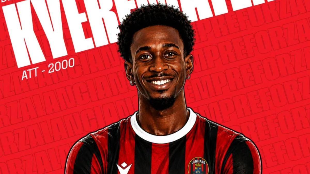 UFFICIALE: Kyeremateng è rossonero! Il Lanciano si assicura l'attaccante