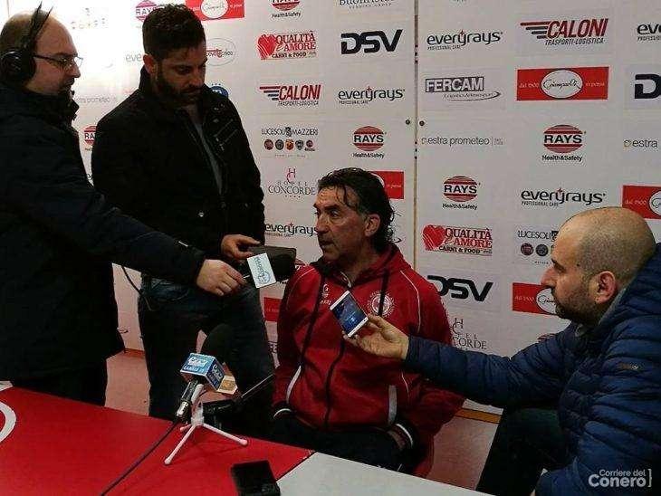 Anconitana, mister Lelli: «Senza Coppa i margini di errore si assottigliano»