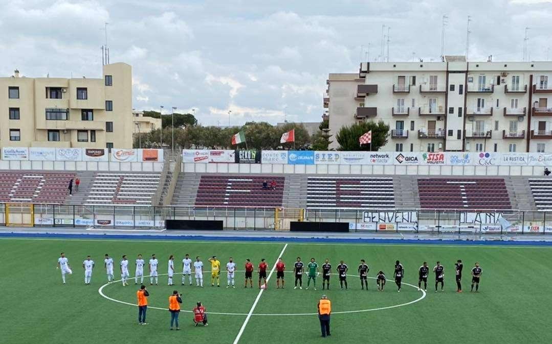 Bisceglie, il guizzo di Barletta al 91’ vale un punto nel derby di Molfetta