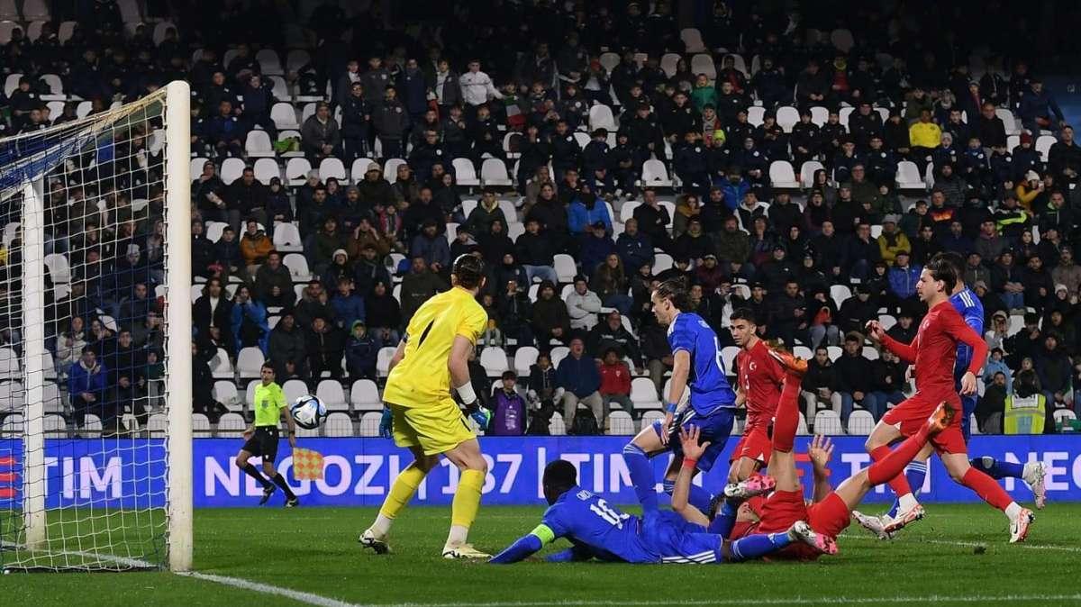 Italia beffata al 91': con la Turchia non basta Ghilardi, a Ferrara è 1-1