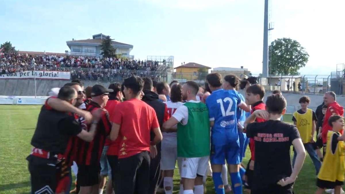 Il Lanciano trionfa al Biondi: decisivo il 3-0 sulla Fucense per la promozione in Serie D