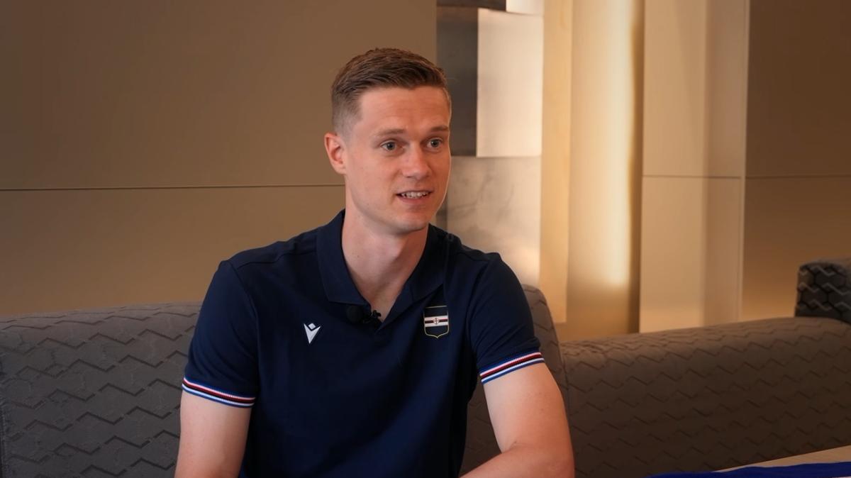 Sampdoria, Vindahl: «Avverto la fiducia del tecnico»