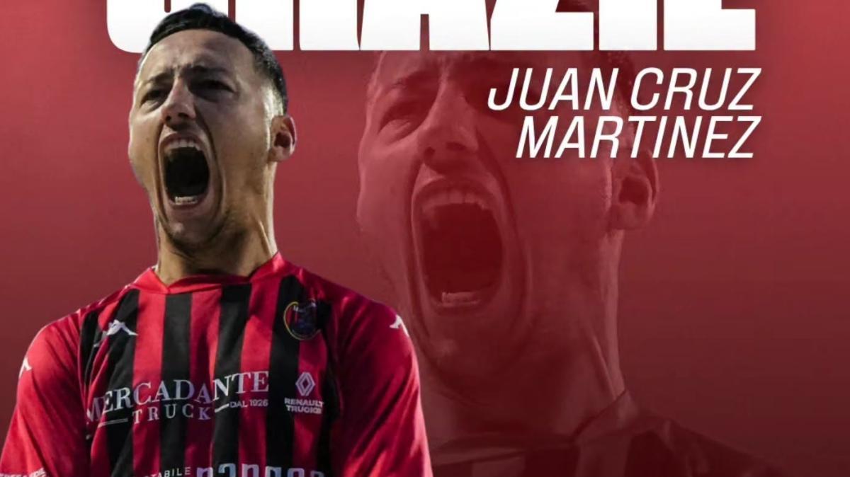 Lanciano, saluta Juan Cruz Martinez: tra i protagonisti della promozione