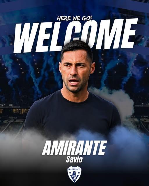 UFFICIALE: Celle Varazze, panchina affidata a Savio Amirante