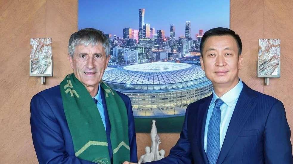 Quique Setién torna in panchina: guiderà il Beijing Guoan in Cina