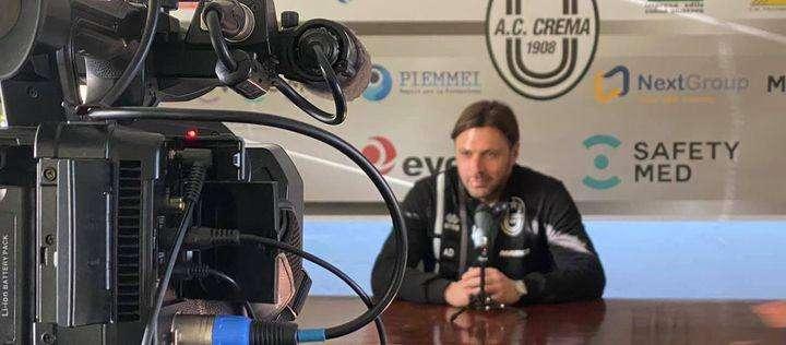 Crema, mister Dossena: «Andremo a Lodi cercando di fare una partita all’altezza»