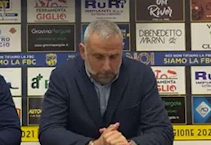 Gravina, mister Gaburro: «Abbiamo fatto molto male»