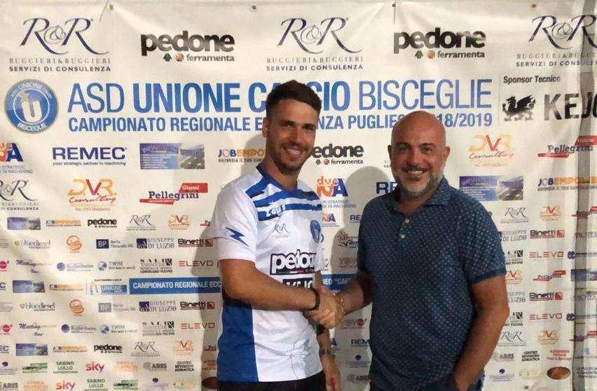 Unione Calcio Bisceglie, colpo in attacco: firma un ex Brindisi e Barletta