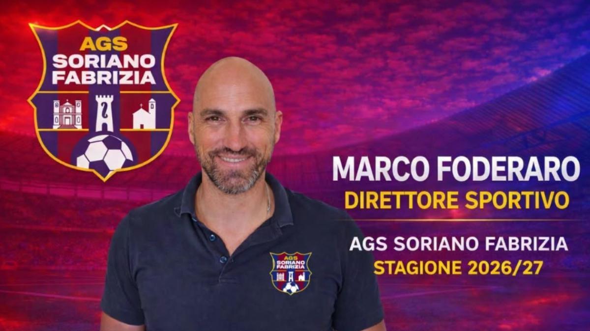 Marco Foderaro è il nuovo direttore sportivo del Soriano Fabrizia