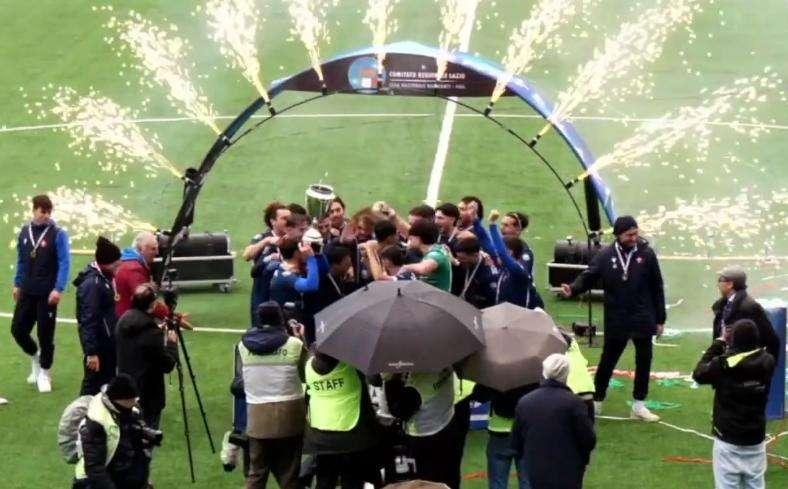 Montespaccato nella storia: alza la Coppa Italia Dilettanti Lazio, battuto il Valmontone