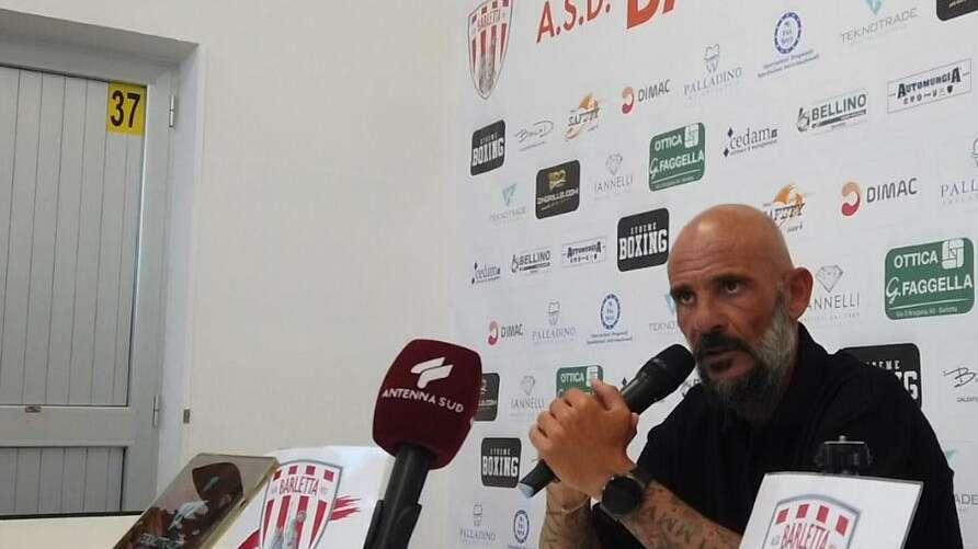 Barletta, mister Ginestra: «Col Gravina sarà tosta, ma abbiamo il dovere di...»