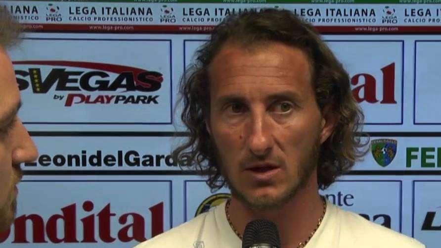 Feralpisalò, mister Diana: «Non avevo dubbi, ho visto in settimana una squadra immediatamente reattiva»
