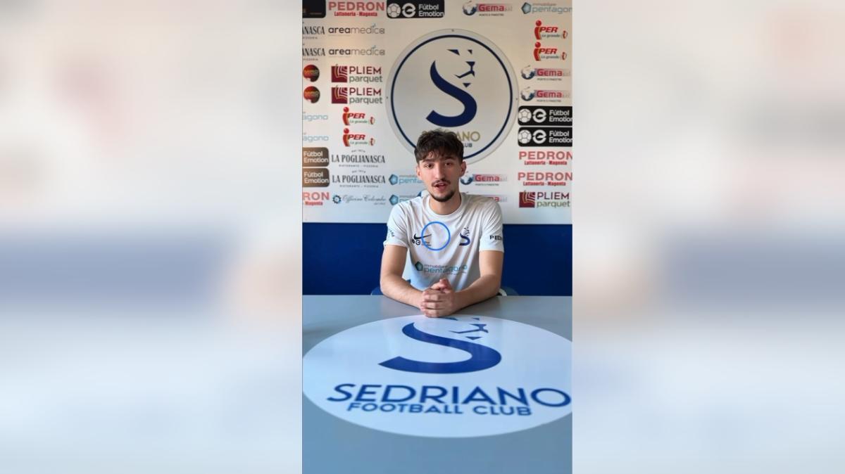 Il centrocampista Gabriele Cannata resta a Sedriano