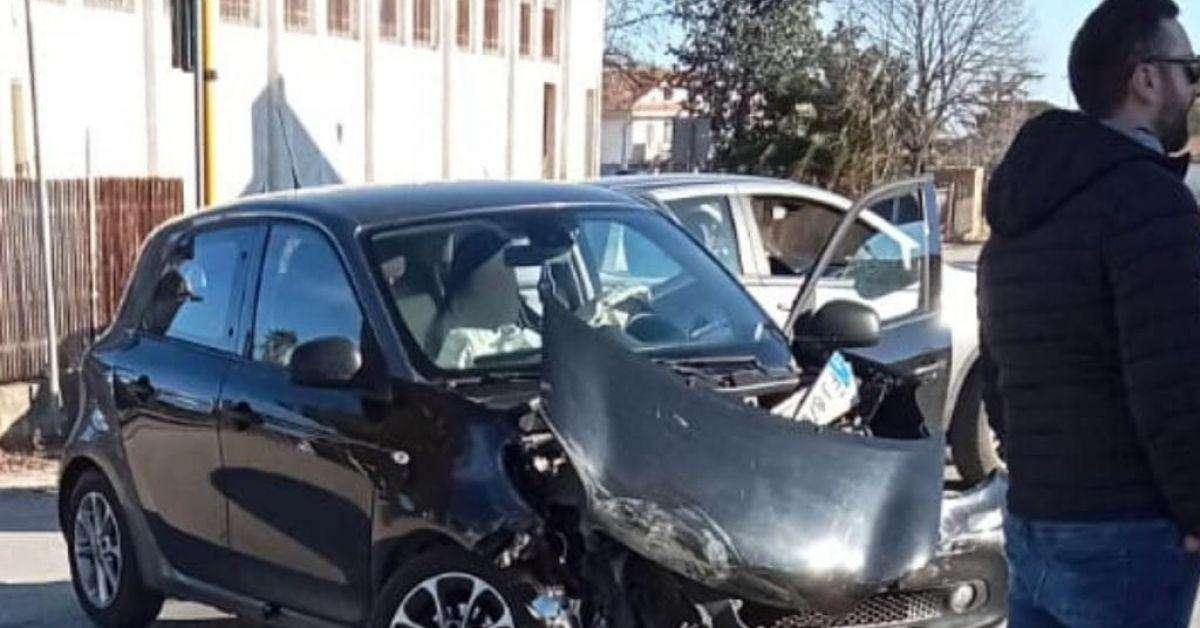 Incidente stradale per una terna arbitrale di Promozione