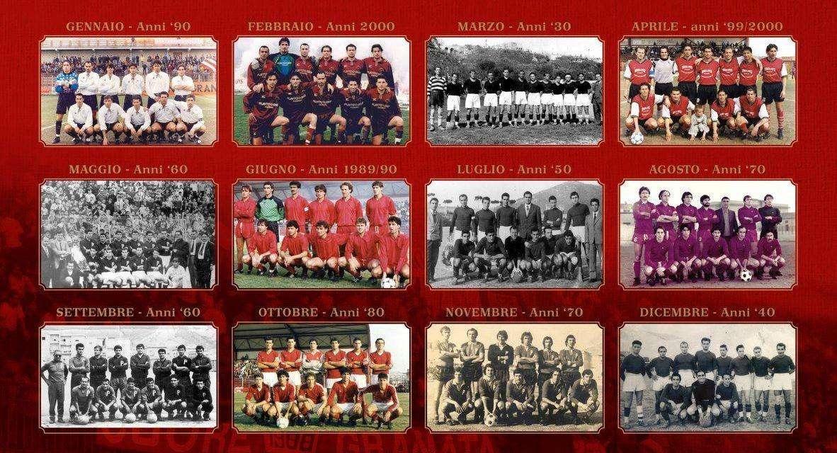 Puteolana, un calendario storico che ripercorre i 118 anni dei diavoli rossi