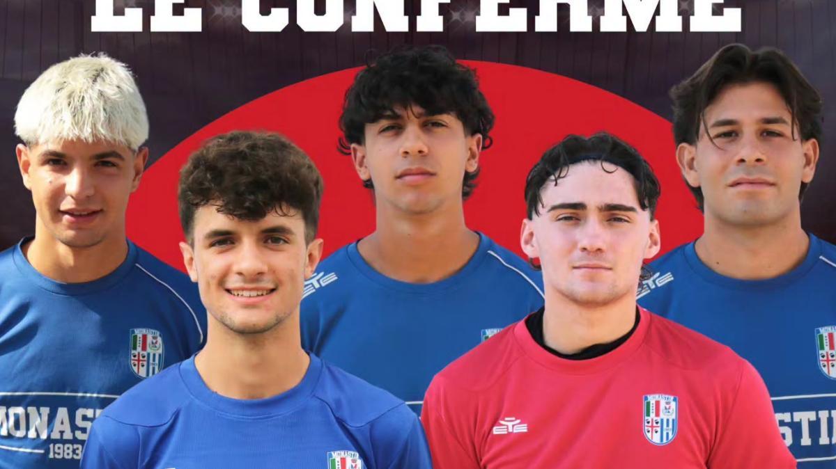 Il Monastir riparte dalle sue certezze: raffica di conferme e l'entusiasmo della rosa