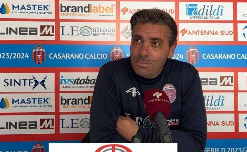 Casarano, Laterza: «Matera? Ci siamo allenati per cercare il risultato pieno»