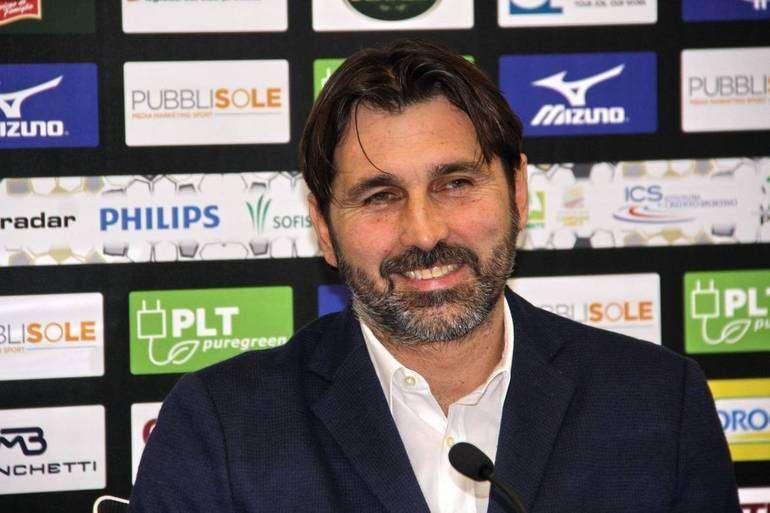 Cesena, mister Viali dopo il pari in extremis: «Non possiamo essere contenti»