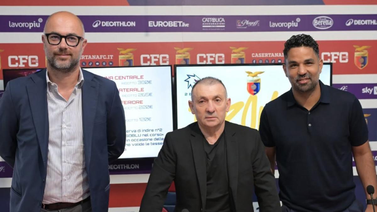 Casertana, D'Agostino: «Vogliamo ripartire da dove ci siamo fermati»