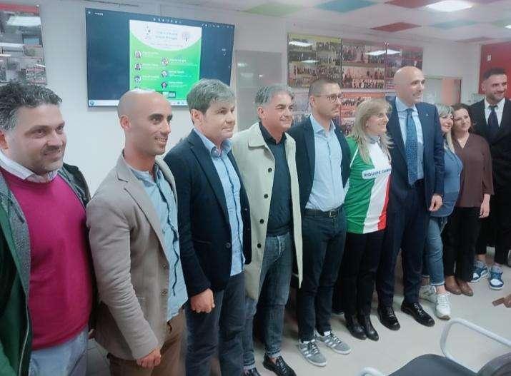 AIC Equipe Campania - Presentata iniziativa a Caivano "Il Calcio è Scuola"