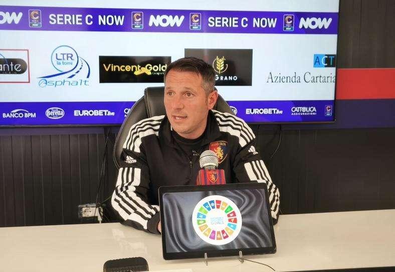 Potenza, De Giorgio: «Col Catania ci giochiamo una posizione importante»