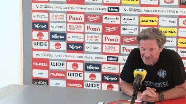 Cremonese, mister Stroppa: «Soddisfatto di avere una rosa di giocatori mentalmente pronti»
