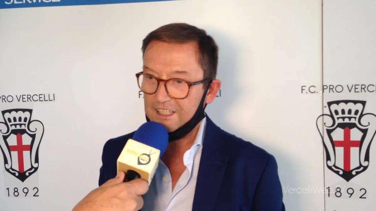 Pro Vercelli, il pres. Pinciroli: «Il minutaggio sarà un punto fermo»
