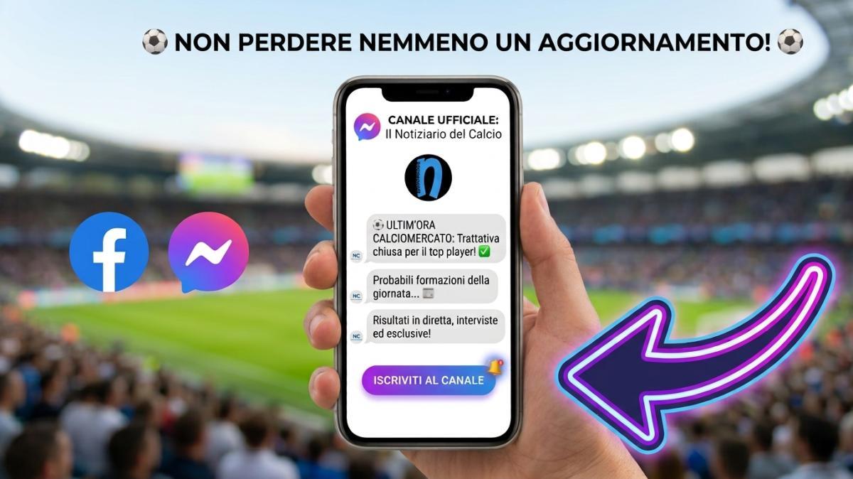 Vuoi le notizie di calcio PRIMA di tutti? Ecco il nuovo trucco (gratis)