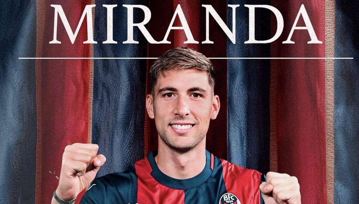 UFFICIALE: Bologna, preso lo spagnolo Juan Miranda