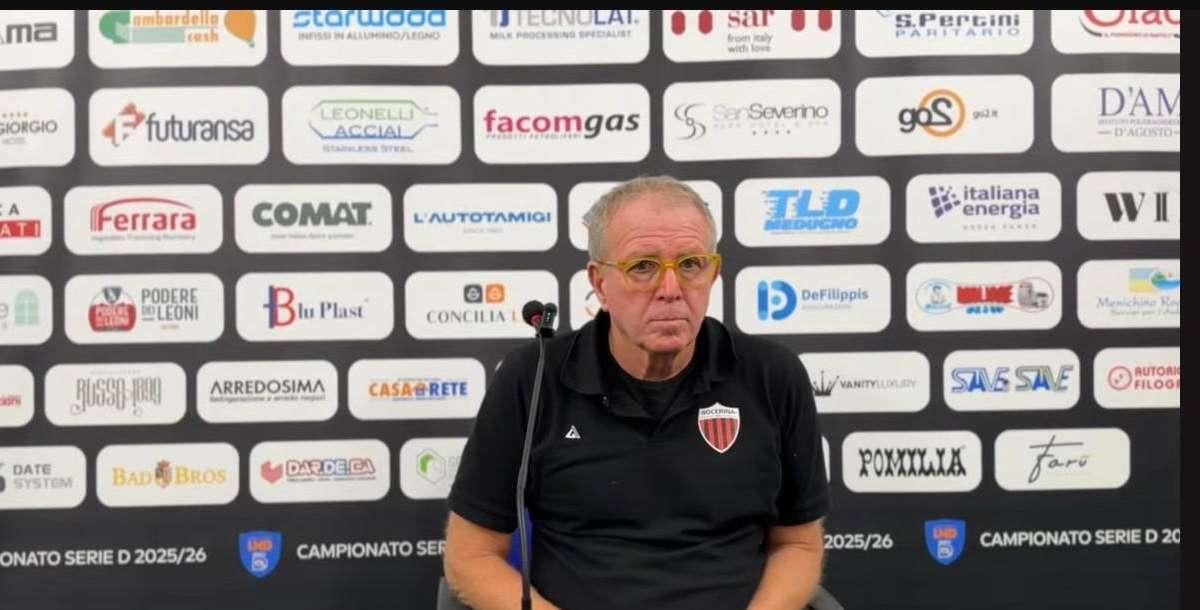 Nocerina, Fabiano risponde alle critiche: «Non mi interessa fare scena, non sono un allenatore da teatro»