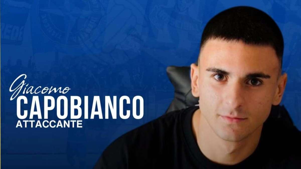 Capobianco è biancazzurro: la Soccer Trani prende il giovane attaccante ex Monopoli